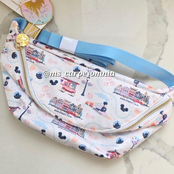Stoney Clover Lane Disney Main Street USA Belt Bag Fanny Pack World Disneyland - Picture 1 of 6